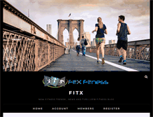 Tablet Screenshot of fitx.com.au