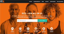 Desktop Screenshot of fitx.de