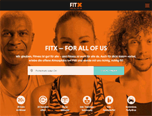 Tablet Screenshot of fitx.de